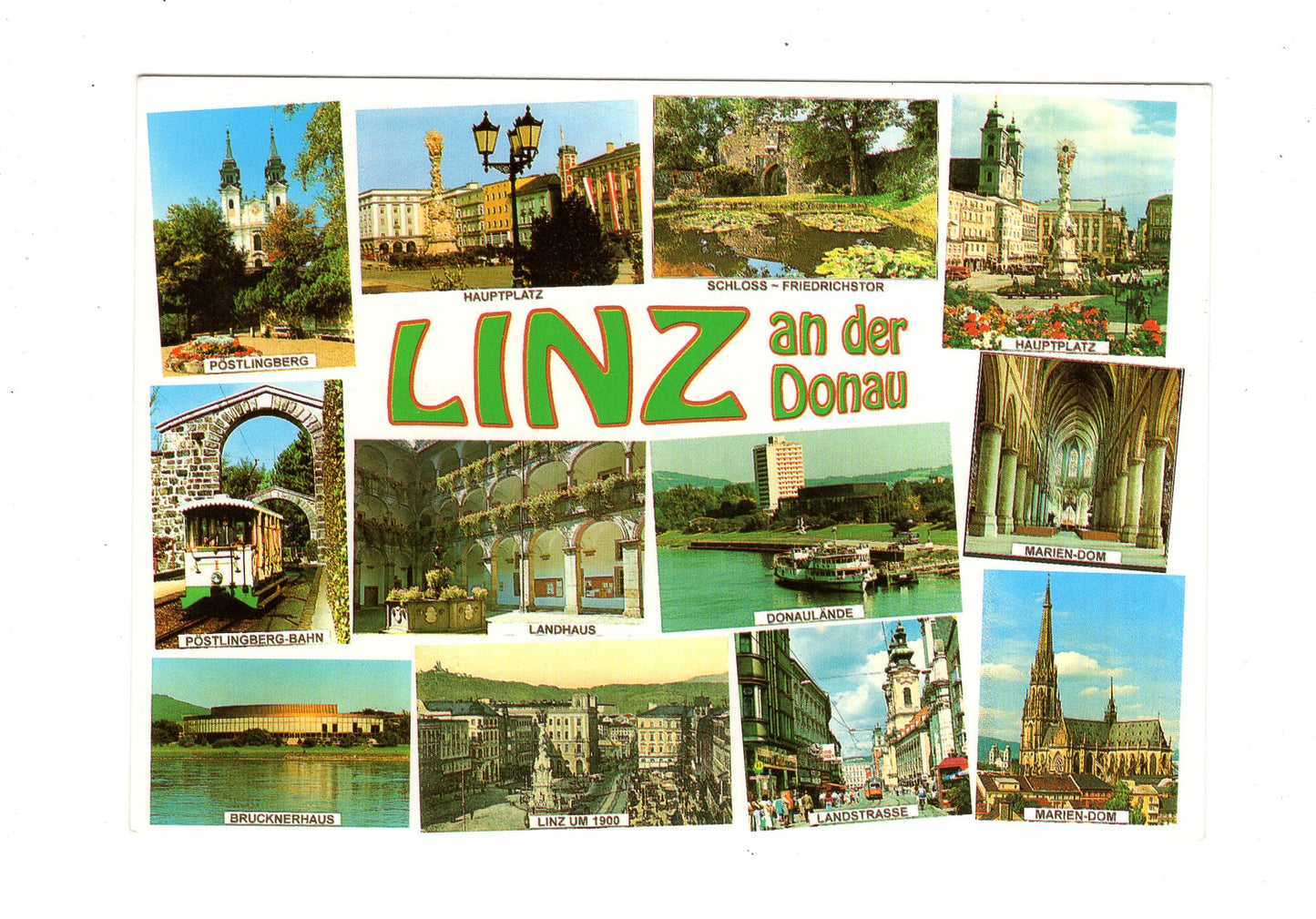 Ansichtskarte Linz an der Donau / Oberösterreich / Österreich