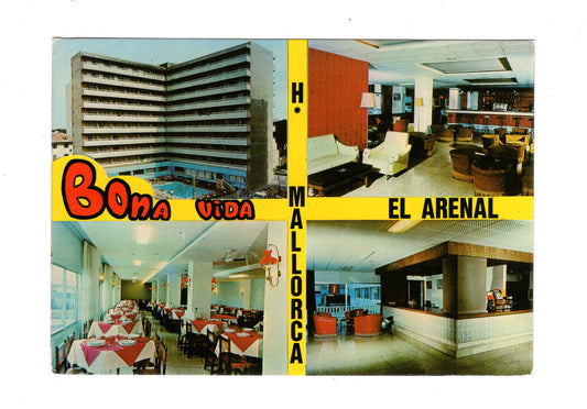 Ansichtskarte Hotel Bona Vida / El Arenal / Mallorca / Spanien
