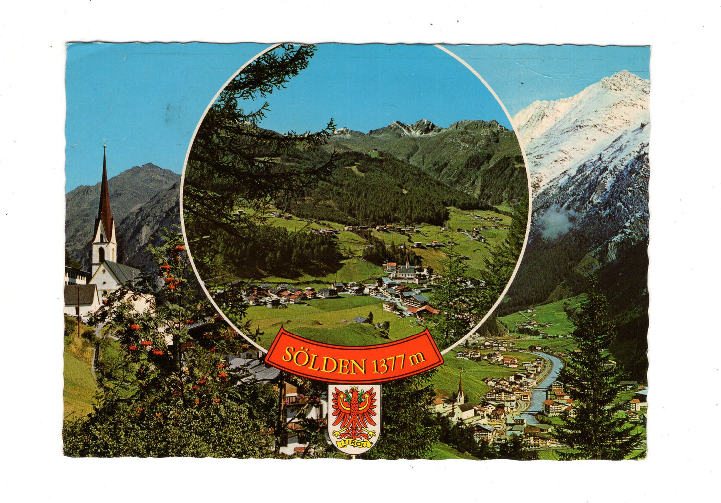 Ansichtskarte Sölden / Ötztal / Tirol / Österreich