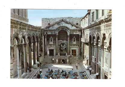 Ansichtskarte Split / Peristil / Kroatien / N1-51