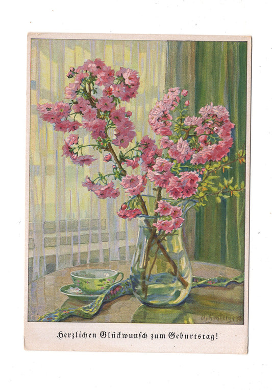 Ansichtskarte Glückwünsche / Glückwunsch zum Geburtstag / L1-59