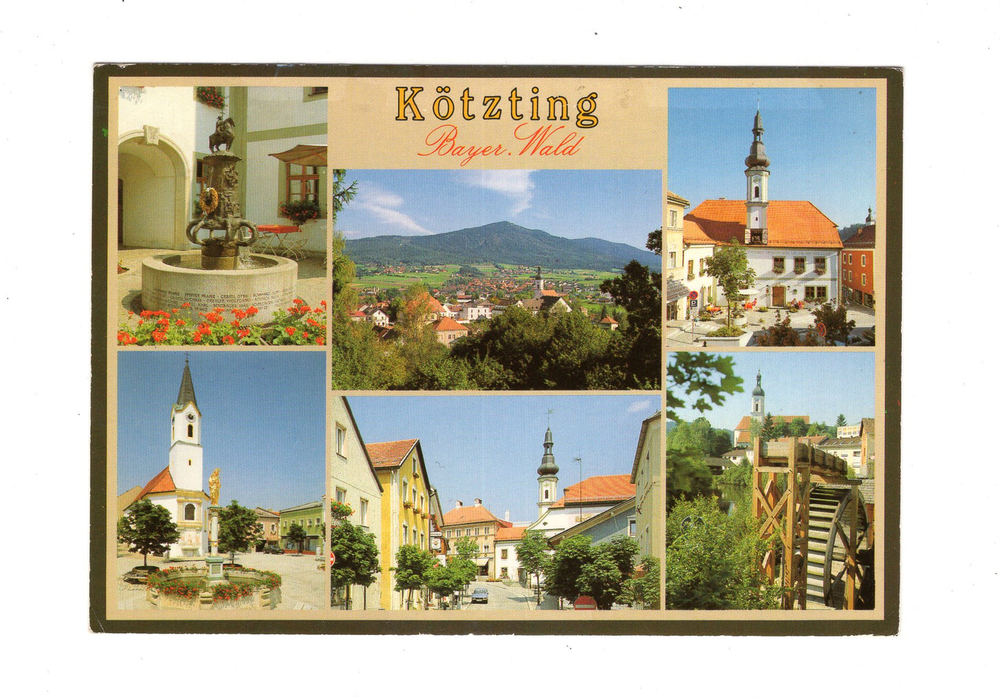 Ansichtskarte Kötzting / Bayerischer Wald