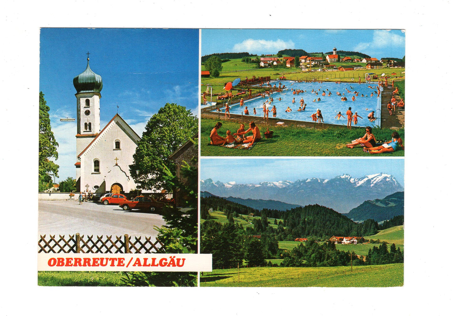 Ansichtskarte Oberreute im Allgäu / H1-58