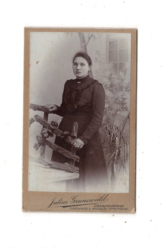Fotografie Feine Dame - Oberneukirch / Cunewalde +++ 1900er
