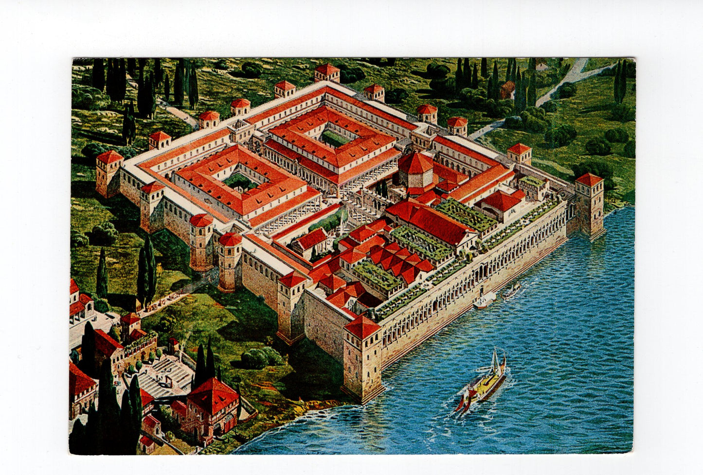 Ansichtskarte Split Dioklecianova Palaca / Kroatien