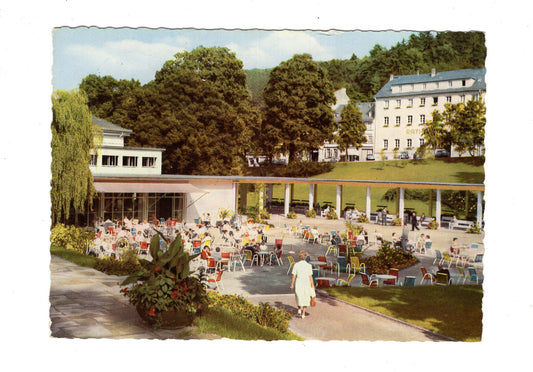Ansichtskarte Bad Schwalbach im Taunus / Im Kurpark