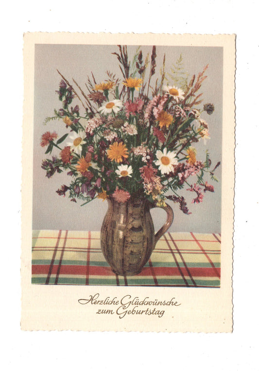 Ansichtskarte Glückwünsche / Glückwunsch zum Geburtstag / L1-59