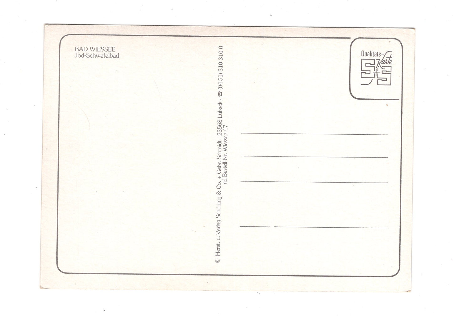 Ansichtskarte Bad Wiessee