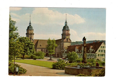 Ansichtskarte Freudenstadt im Schwarzwald / Marktplatzanlagen - Stadtkirche / J1-69