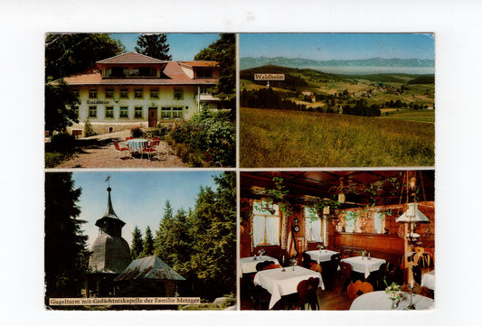 Ansichtskarte Hotel und Pension Waldheim / Kl.-Herrischwand über Säckingen