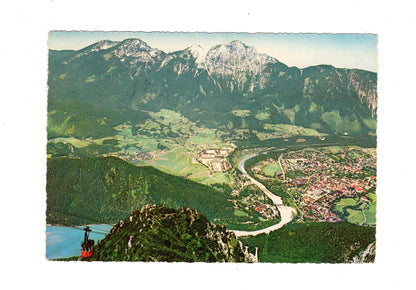 Ansichtskarte Bad Reichenhall / Saalachsee mit Staufen