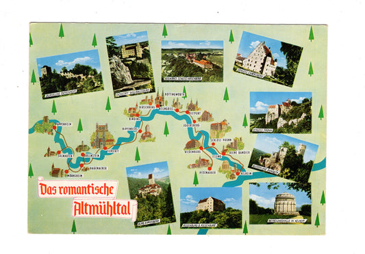 Ansichtskarte Das romantische Altmühltal / I1-54