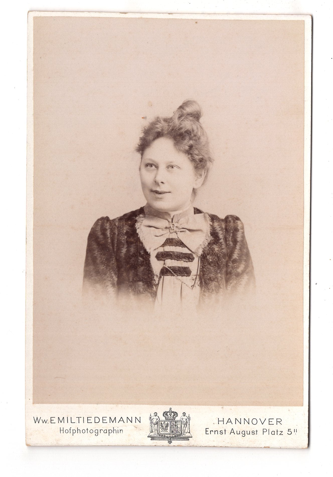 Fotografie Feine Dame - Hannover 1890er