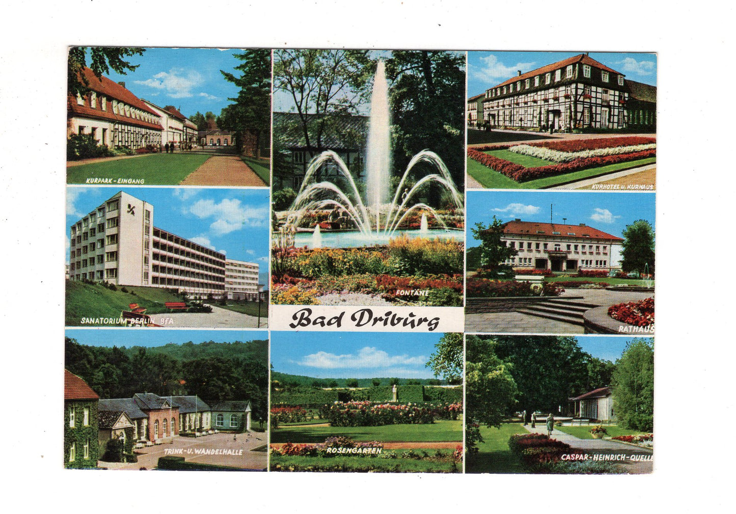 Ansichtskarte Bad Driburg / Westfalen / I1-70