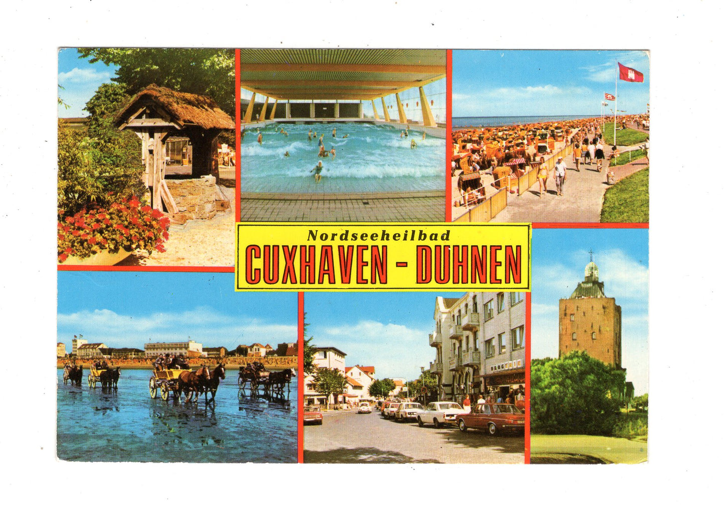 Ansichtskarte Nordseeheilbad Cuxhaven-Duhnen / L1-69