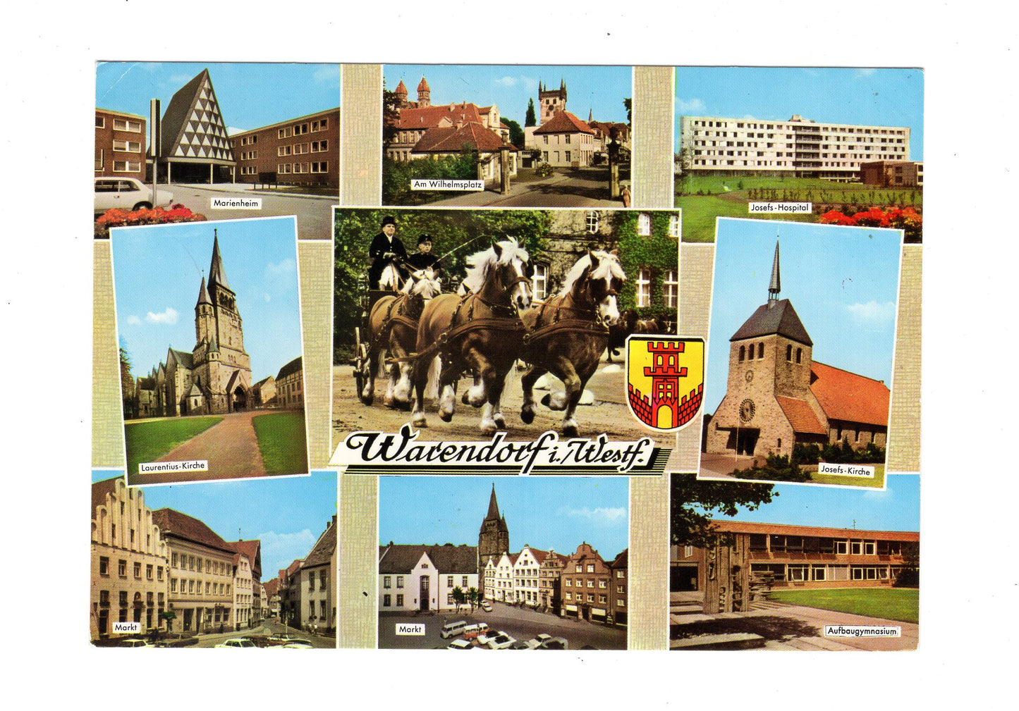 Ansichtskarte Warendorf in Westfalen