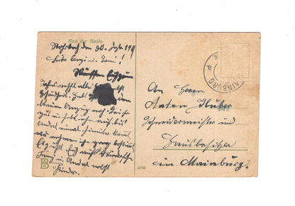 Ansichtskarte Lüneburger Heide / Aus der Heide - 1914