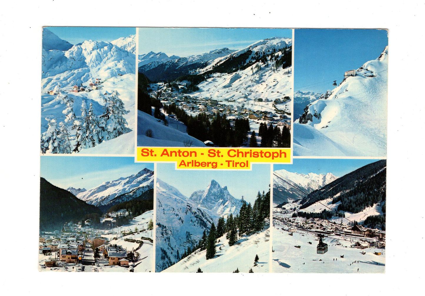 Ansichtskarte St. Anton - St. Christoph / Arlberg / Tirol / Österreich