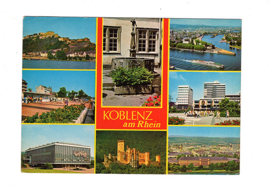 Ansichtskarte Koblenz am Rhein / G1-61