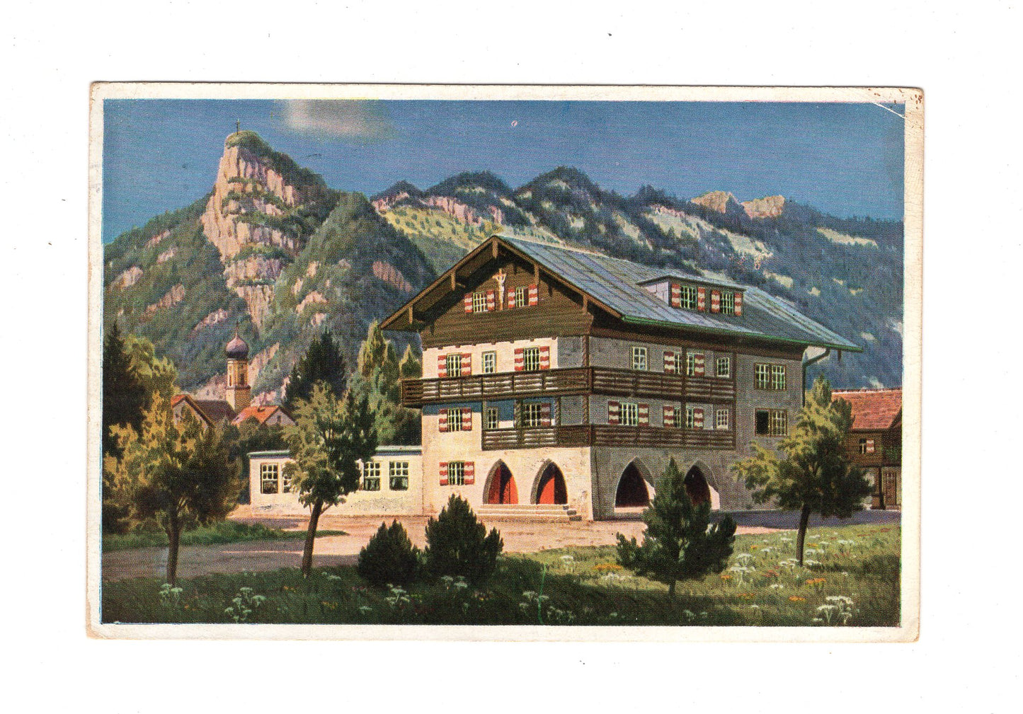 Ansichtskarte Haus Alois Lang / Oberammergau / I1-54