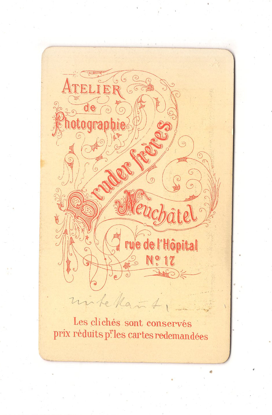 Fotografie Feine Dame - Neuchatel um 1880