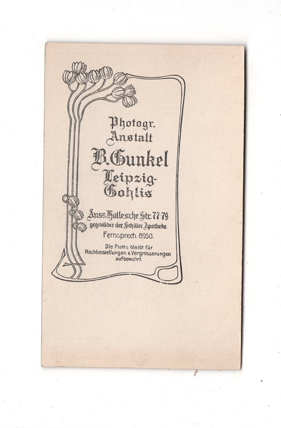 Fotografie Niedliche kleine Kinder - Leipzig-Gohlis um 1900 / CDV M1-10