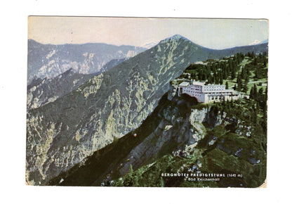 Ansichtskarte Bad Reichenhall / Berghotel Predigtstuhl