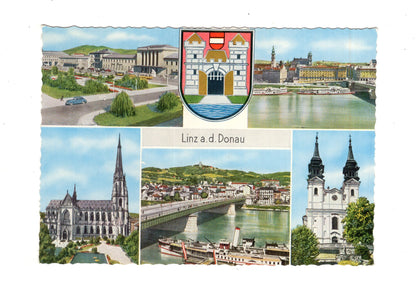 Ansichtskarte Linz an der Donau / Oberösterreich / Österreich