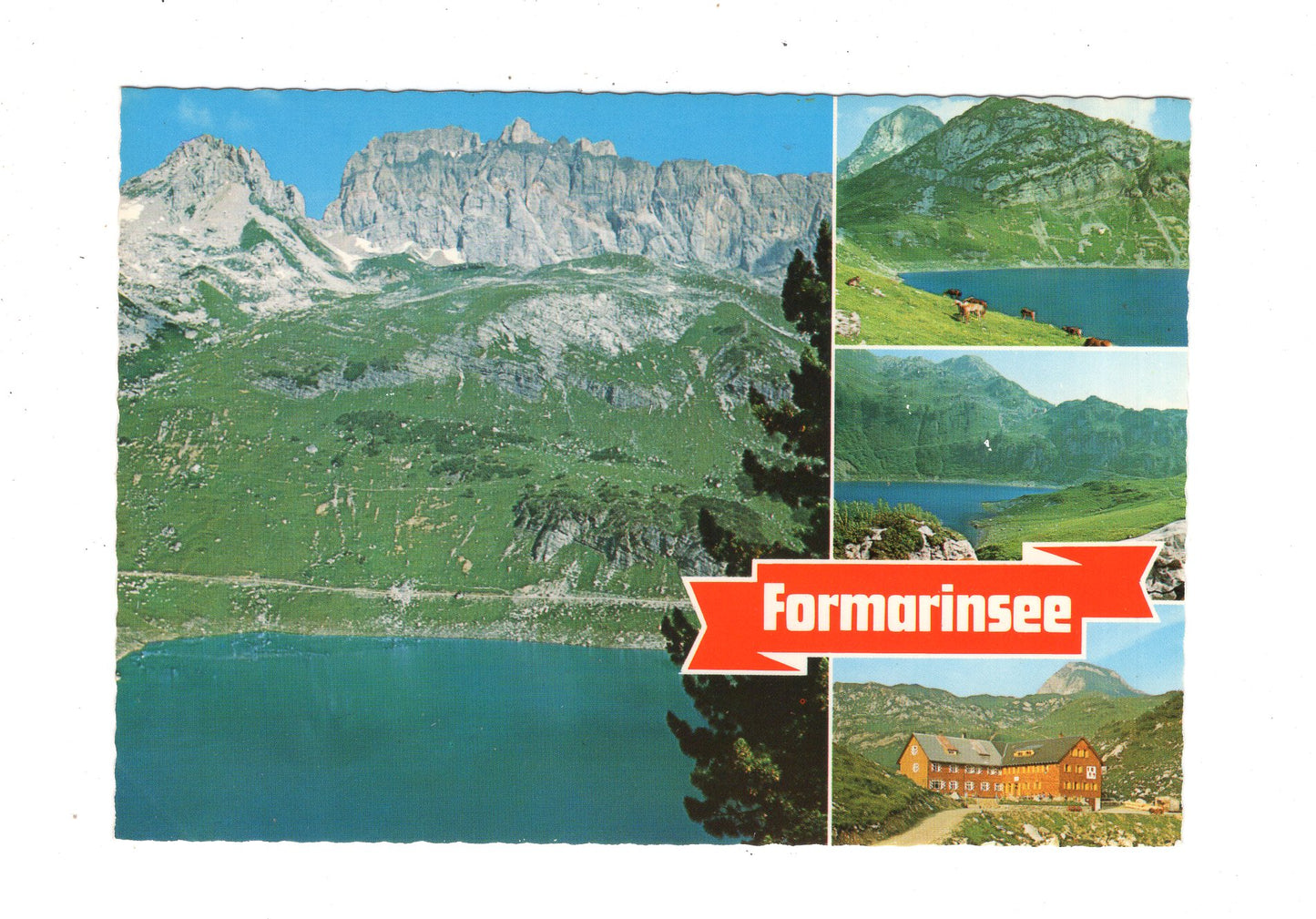 Ansichtskarte Formarinsee bei der Freiburger Hütte / Tirol / Österreich
