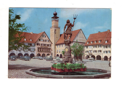 Ansichtskarte Freudenstadt im Schwarzwald / Am Marktplatz / J1-69