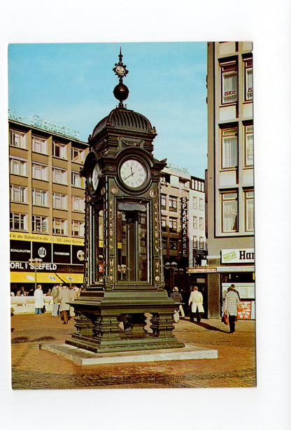 Ansichtskarte Hannover / Die neue Alte-Kröpcke-Uhr