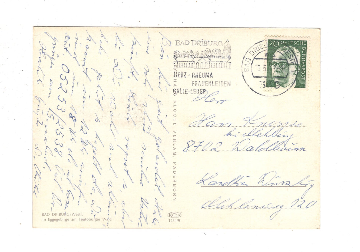 Ansichtskarte Bad Driburg / Westfalen / I1-70