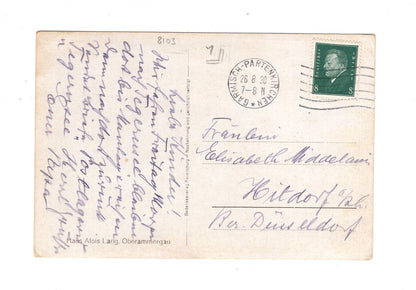 Ansichtskarte Haus Alois Lang / Oberammergau / I1-54