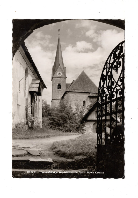 Ansichtskarte Wallfahrtskirche Maria Wörth / Kärnten / Österreich / N1-67