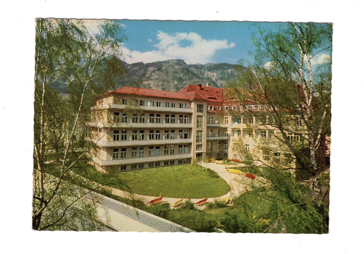 Ansichtskarte Bad Reichenhall / Kurheim der Bayerischen Ortskrankenkassen