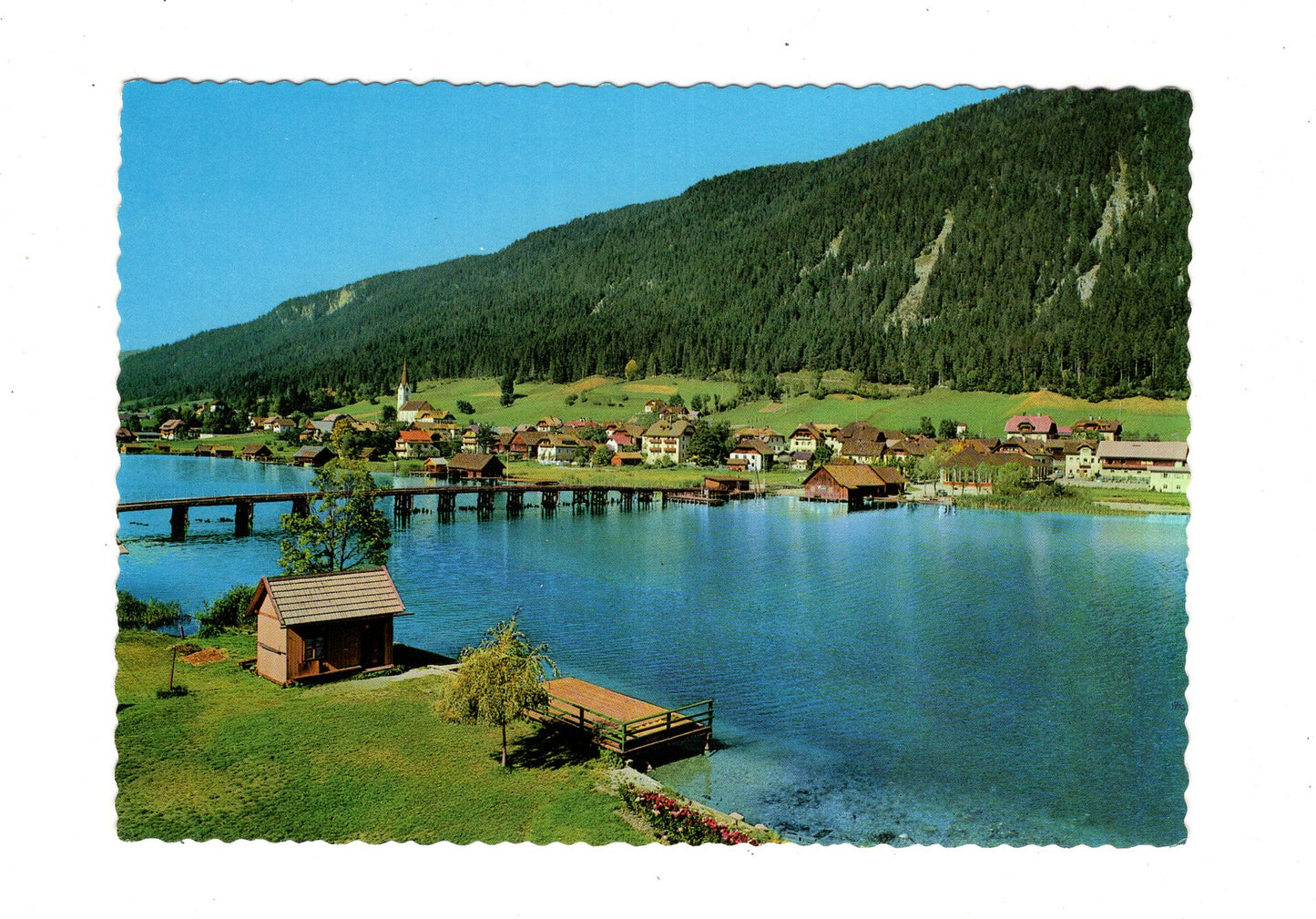 Ansichtskarte Techendorf am Weißensee / Österreich