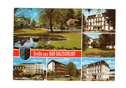 Ansichtskarte Bad Salzschlirf / Moorbadehaus +++