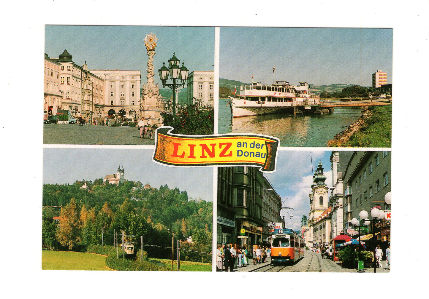 Ansichtskarte Linz an der Donau / Oberösterreich / Österreich