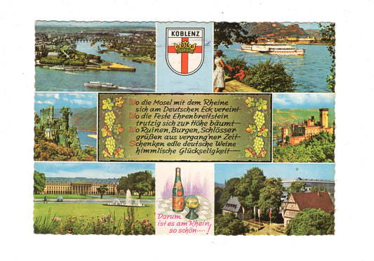 Ansichtskarte Koblenz am Rhein / G1-61