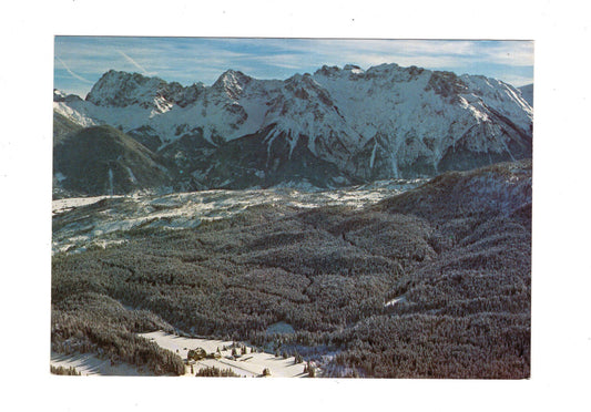 Ansichtskarte Erholungsheim Schloss Kranzbach / Klais / Oberbayern