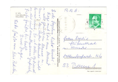 Ansichtskarte Mallorca / Cala Millor / Spanien
