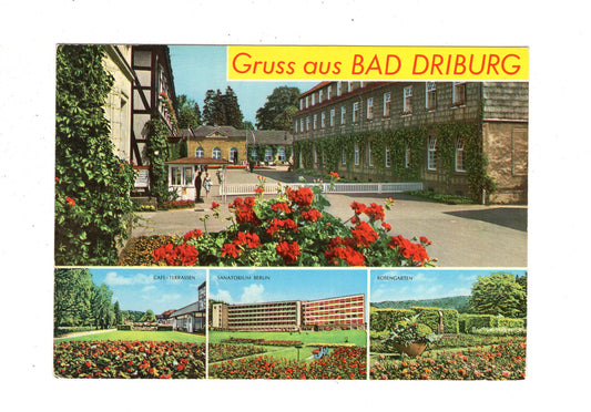 Ansichtskarte Gruß aus Bad Driburg / J1-53