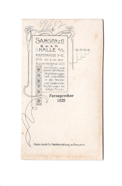 Fotografie Niedliche kleine Kinder - Halle an der Saale um 1910