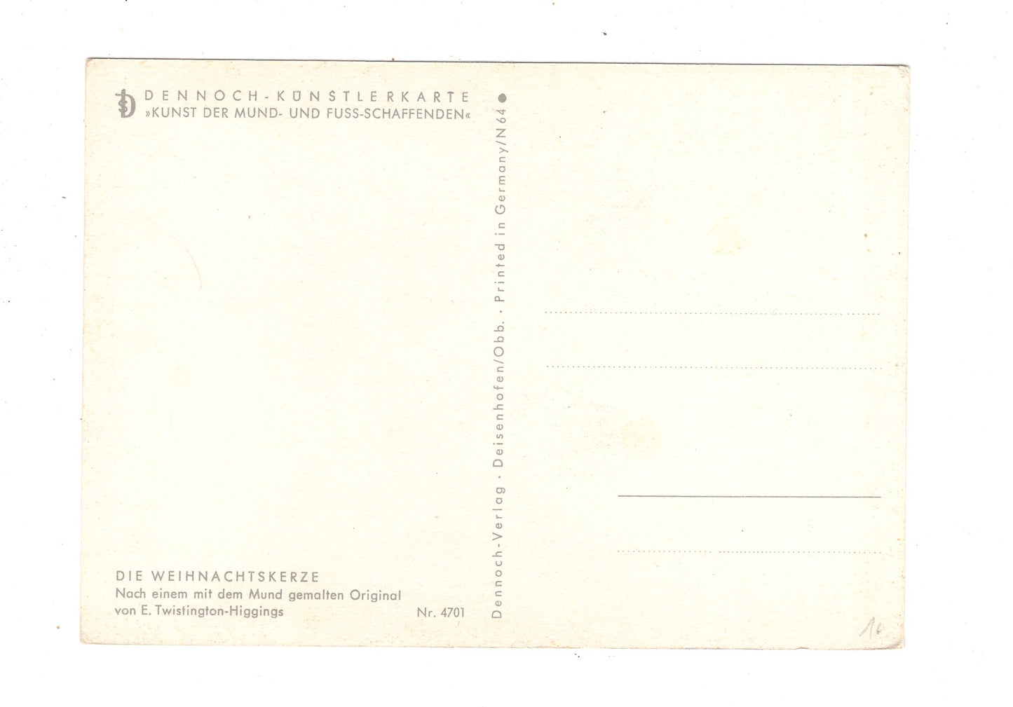 Ansichtskarte Feiertage / Frohe Weihnachten / K1-64