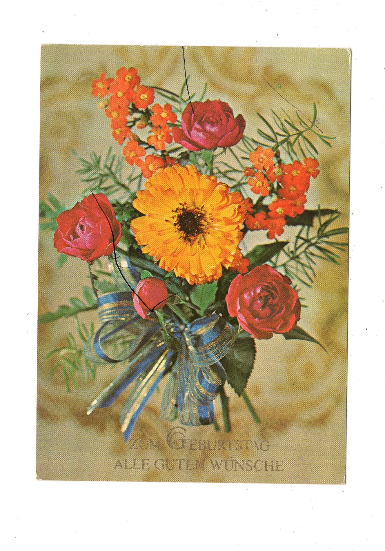 Ansichtskarte Glückwünsche / Glückwunsch zum Geburtstag / L1-60