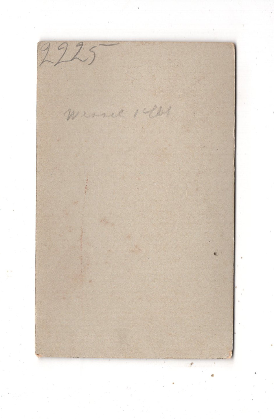 Fotografie Damenportrait - Bremen 1890er / CDV N1-17