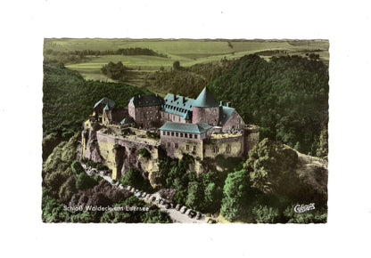 Ansichtskarte Schloss Waldeck am Edersee