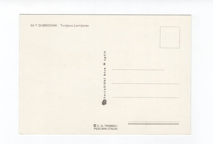 Ansichtskarte Dubrovnik / Tvrdjava Lovrijenac / Kroatien