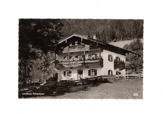 Ansichtskarte Landhaus Fichtenheim / Königssee