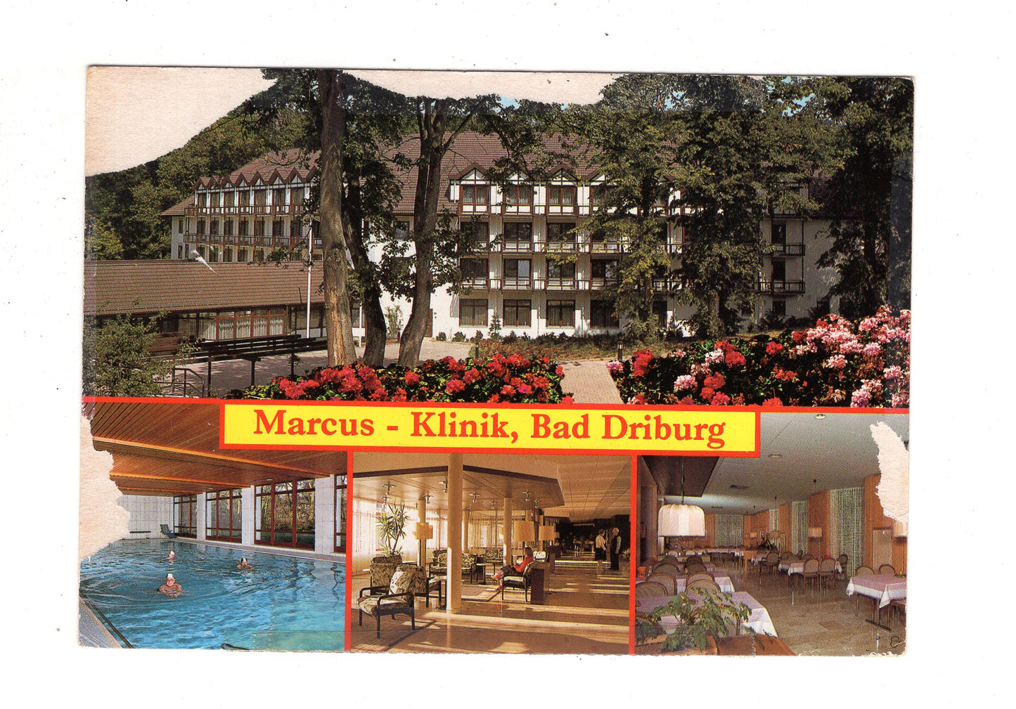 Ansichtskarte Marcus-Klinik Bad Driburg / J1-53